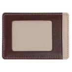 サクラクレパス ノータム改札エラー防止パス入れ ダークブラウン UNH-101#17