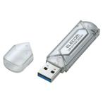 エレコム USBフラッシュUSB3.0対応8GB シルバー MF-AU308GSV