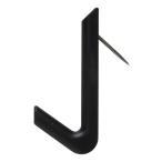 アケボノクラウン ポリカボードフックピン 黒 PBHP-354BK 1P．