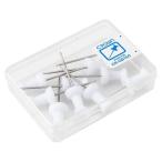 クラウングループ ダルマロング画鋲 11本 白 CR-GB150-W 1個