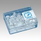 クラウングループ ダルマ画鋲 16本 透明 CR-GB108-T 1個