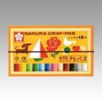 アケボノクラウン クレパス太巻12色(ゴム紐付) LP12R