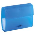 アケボノクラウン AQUA DROPs ポイントカードホルダー 青 124×32×92mm A-5013-8