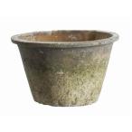 アファリ テラコッタポット グリーン Φ25ｘH14cm 954-207 1個