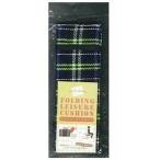 Yahoo! Yahoo!ショッピング(ヤフー ショッピング)アサヒ興洋 座布団 レジャークッション 折りたたみ式 タータンチェック ブルー