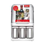 アスベル Nフォルマ 調味料ケース ホワイト 幅22.3×奥行19.1×高さ35cm CF-3 0