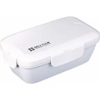 アスベル デリクラブ ランチボックス ホワイト 幅17.6×奥行10.6×高さ6.6cm TLB-510