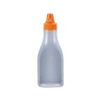 アズワン ドレッシングボトル(ネジキャップ式)FD-360 6480600 ホワイト 360mL 63-7123-15
