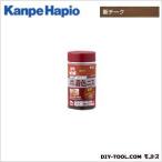 カンペハピオ 油性ウレタン着色ニス（つやあり・3分つや）木目を生かした着色とニス仕上げが同時に出来る。 光沢に優れた油性タイプ 新チーク 65×130 1