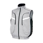 アイトス 空調服?ベスト（男女兼用） 003シルバーグレー L 50195 1枚