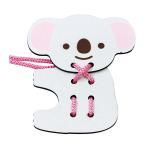 Yahoo! Yahoo!ショッピング(ヤフー ショッピング)※法人専用品※アーテック 木製ひもとおし コアラ ひも:φ2×500mm 7129