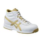 アシックス ウィンジョブ 71S (安全靴・セフティシューズ) ホワイト×ゴールド 26.5cm FFR71S.0194-26.5