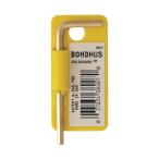 ボンダス 六角L-レンチ ショート ゴールドガード加工(14K) 3/32インチ HLS3/32G