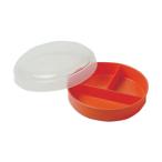 蝶プラ工業 ランチプレート オレンジ 263546 1個