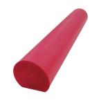 カーボーイ 安心クッションかまぼこ型 レッド 幅66mm?長さ400mm?厚み60mm 3722500