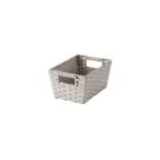 Yahoo! Yahoo!ショッピング(ヤフー ショッピング)ちどり産業 ペーパーバスケット ソリッドグレー 幅18×奥行26×高さ13cm CH-30SG 1個