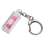 エビス ダイヤモンドキーホルダーレベルED-KEYRレッド 透明 15X15X47mm ED-KEYR 1個
