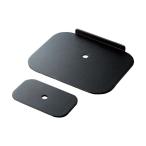  Elecom [ юридическое лицо специальный товар ] дисплей arm укрепление plate зажим тип резиновая втулка тип соответствует защита сиденье есть черный DPA-RP01BK 2 пункт 