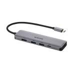 エレコム Type-Cドッキングステーション USB PD（140W）対応 シルバー シルバー DST-050BP1SV