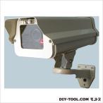 エスコ(esco) 防犯用ダミーカメラ(屋外用) カメラ:50×44×180(L)mmハウジング:140×115×373(L)mmブラケット:84×9