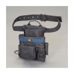 エスコ [10ポケット] ツールポーチ(ベルト付) EA925CA-31 1個