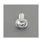 エスコ M6x30mm フランジボタン(ステンレス/4本) EA949MN-630