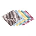 遠藤商事 ギンガムナフキン No52200 ブラウン WNP0601