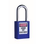 FEDERAL JAPAN ロックアウト用南京錠 フ゛ルー PL90-B 1個