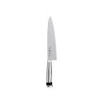 富士カトラリー Narihira PRO オールステンレス庖丁シリーズ(カラーシリコンリング付) ブラック 全長:約310mm FC-883BK 1丁