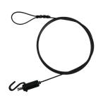  Fukui металлические изделия энергия тросик свободный диаметр 1.5mm длина 1.0m чёрный 1809-BB 1 пункт 