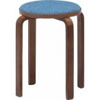  Fuji bo Ueki KD ткань искривление дерево старт  King табурет голубой /blau голубой / Brown примерно ширина 320× глубина 320× высота 470mm 14547 1 ножек 