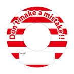  зеленый Cross ошибка предотвращение бирка MBT-8 красный окантовка 6300032047