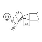  белый свет мастерок .J type 45 x 220 x 7 mm T35-03J