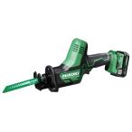HiKOKI(ハイコーキ) 10.8V コードレスセーバーソー 木材・金属切断  1.5Ah電池1個、充電器付き、ケース別売り CR12DA (ES) 1台