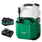 ショッピング高圧洗浄機 HiKOKI(ハイコーキ)18V 充電式 高圧洗浄機 フルセットアグレッシブグリーンAW18DBL(LXPZ)