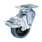 ハンマーキャスター クッションキャスター自在ＳＰ付ゴム車線径２．９ｍｍ 935BBEFR10029BAR01