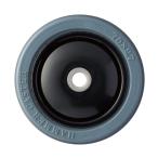ハンマーキャスター 静音車輪 ナイロンホイールゴム車 ラジベア入り 75mm 434S-FR75