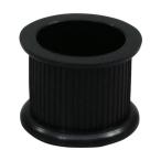 光 イス脚キャップ バラ 黒 21mm BE-0-212 1点