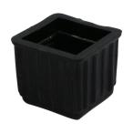 光 イス脚キャップ バラ 黒 . BE-4-212 1点