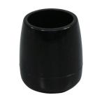 光 イス脚キャップ バラ 丸 黒 21mm BE-8-212 1点