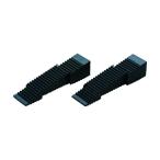 光 ダブルドアストッパー 黒 34.5×120×25mm DS65-12