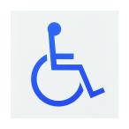 光 アクリルマットサイン 白 160X160mm