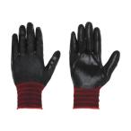 林商事 ペンギンエース 作業用グローブ ワークハンター EVO 手首レッド M 1個