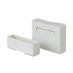 平安伸銅工業 1×4材用アジャスター オフホワイト DXO-21