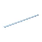 光モール ガラス戸レール 下 ホワイト 14×4.5×1000(mm) NO.134
