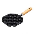 isigaki промышленность металлический литье takoyaki 12 дыра дерево рисунок 4456
