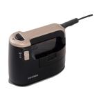 IRIS IRIS 衣類用スチーマー 黒 BK IRS-01-KN