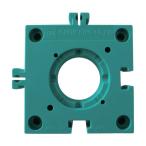 井口機工製作所 ボールベアー取付ベースパズル緑色 84 x 84 x 16 mm PZ75GR