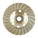 I help ダイヤモンドカップサンダー ウェーブ刃 100mm×20mm(φ15mmリング付き)刃厚5.5mm IH-823 1枚