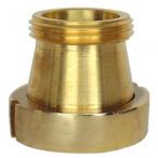 岩崎製作所 【衛生車両用】黄銅製 (異径)衛生ネジ女x衛生ネジ男 75Ax65A 44FM7565B